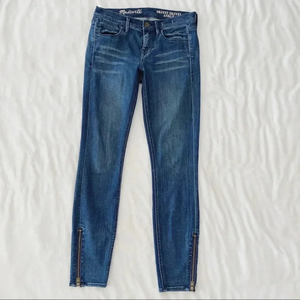 Madewell Skinny Skinny Zip Ankle Jeans​